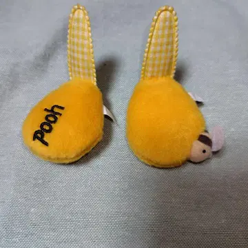 곰돌이 푸 헤어핀 디즈니 하치푸 핑