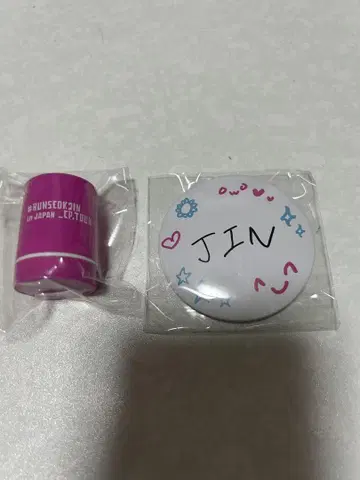JIN 캔뱃지 #RUNSEDC2N in JAPAN