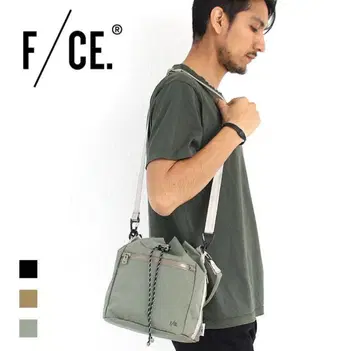 F/CE. 올리브 그린 숄더백