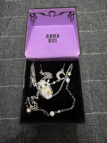 ANNA SUI 안나수이 목걸이 올빼미