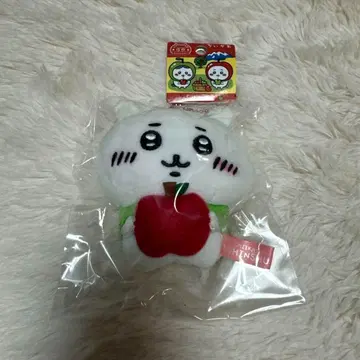 치이카와 (먼작귀) 신슈 한정 사과 봉제 인형 체인 키링 새상품 택 포함