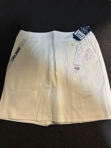 CALLAWAY 8WAY 스트레치 스커트 S 화이트
