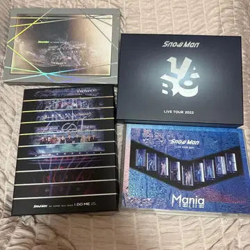 SnowMan 라이브 원반 블루레이 Blu-ray 세트