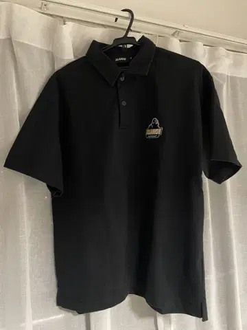 XLARGE 블랙 피케 셔츠 M 사이즈