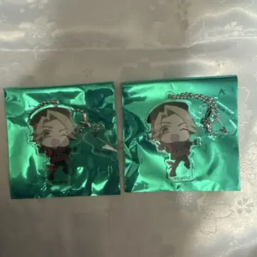O-MENZ 아가타 아크릴 키링 2개 세트
