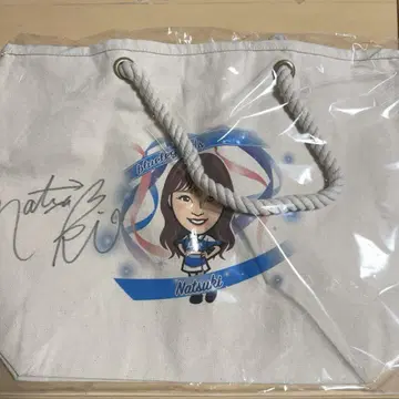 bluelegends 친필 사인 포함 토트백 natsuki