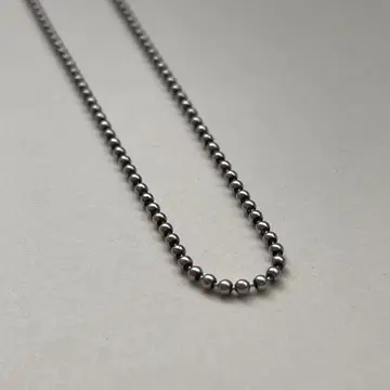 Silver925 볼 체인 목걸이 1.8mm 이부시 40cm