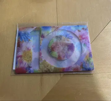 Mrs. GREEN APPLE 10  특전  플레이크 씰 멀티 케이스