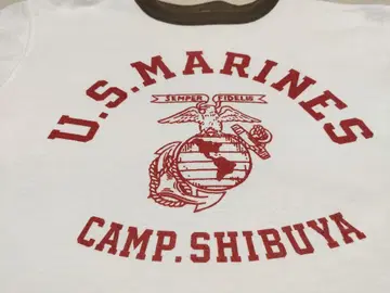 토이즈 맥코이 CAMP. SHIBUYA 링거 티셔츠