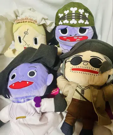 바이오하자드 빌리지 바이오 마을에서 놀자 퍼펫 봉제 인형 전 4종 세트