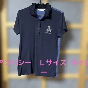 & and per se 네이비 피케 셔츠 L 사이즈
