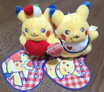 PIKACHU DINER 마스코트 2종 세트 피카츄 다이너
