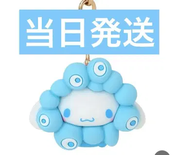 오사카 엑스포 산리오 밈쿠밈쿠 입체 키링 시나몬 롤