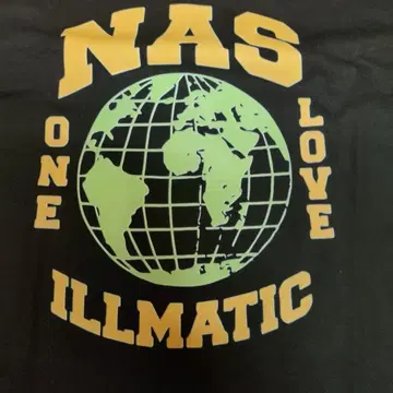 NAS ILLMATIC 티셔츠 XL