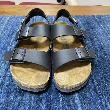 버켄스탁 밀라노 블랙 36 23cm 내로우