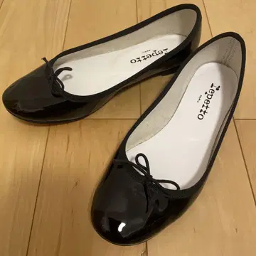 레페토 블랙 발레 슈즈 에나멜 371/2
