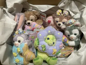 더피&프렌즈 도넛 봉제 인형 배치 쇼핑백 포함