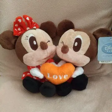 디즈니 미키 & 미니 봉제 인형 LOVE