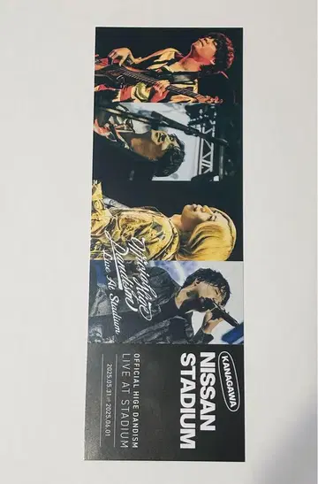Officialdism 메모리얼 티켓 닛산 스타디움
