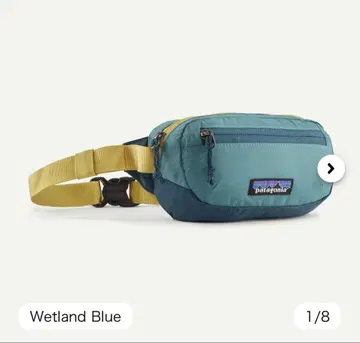 파타고니아 미니 힙 백 Wetland Blue