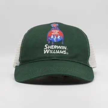 Sherwin Williams 페인트 회사 자수 메쉬 캡 구제 의류