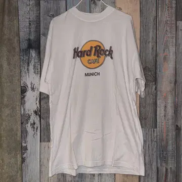 Hard Rock Cafe 티셔츠 화이트 구제 의류