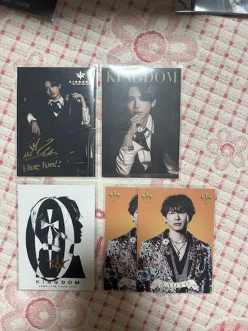 3대 KINGDOM 포토 카드 NAOTO