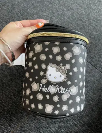 아베일 Hello Kitty 레오파드 무늬 파우치