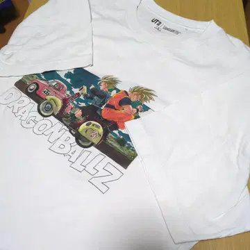 유니클로 드래곤볼 Z 표지 그림 시리즈 티셔츠 남성용 XL 사이즈 UT