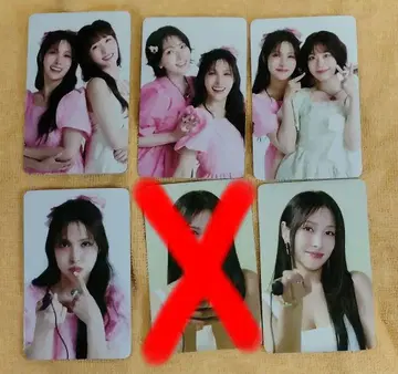 KARA 랜덤 트레이딩 카드 규리 6장 세트