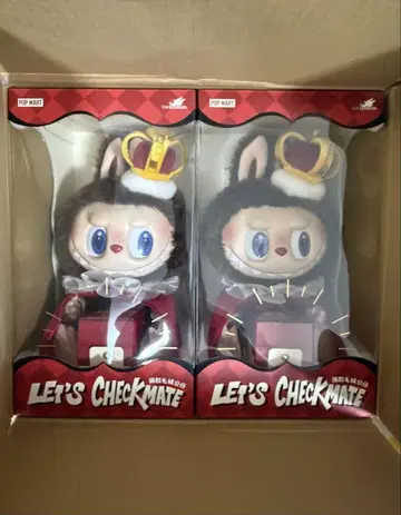 POPMART LET'S CHECKMATE Mr. Rabbit 2개 세트