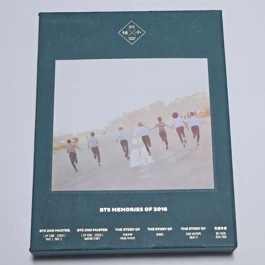 BTS Bangtan 2016 Memories photocard 0 (Jin, RM, Jungkook
