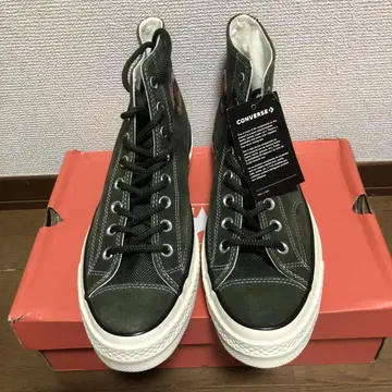 CONVERSE 다크 그린 하이컷 스니커즈