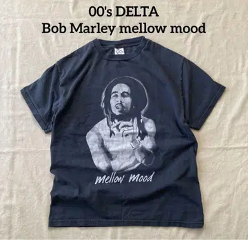 00's Bob Marley mellow mood 블랙 T