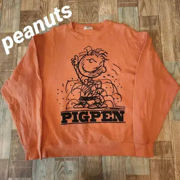 구제 의류 레어 피그펜 맨투맨 스누피 빈티지 pigpen