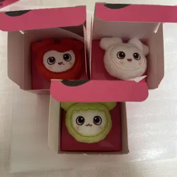 twice 랜덤 봉제 인형 반지 세트