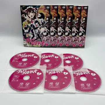 아키바 메이고 전쟁 DVD 전 6권 애니메이션 렌탈