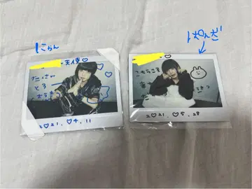 고양이 고양이 고양이 ZOCX 폴라로이드 2장 세트