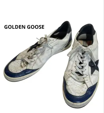 GOLDEN GOOSE Ball Star 빈티지 가공 스니커즈