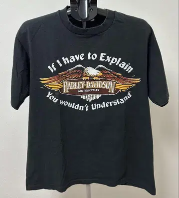 harley davidson vintage Tee 이글 야마다 렌