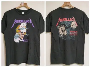 METALLICA 밴딩 티셔츠 싱글 스티치