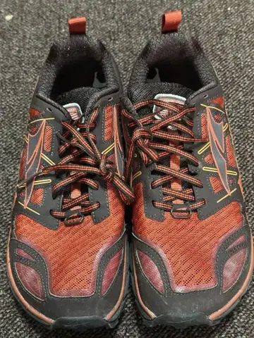 Altra Lone Peak 3.0 스니커즈 오렌지/블랙 남성용 26cm