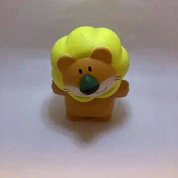 컬러풀 라이온 피규어