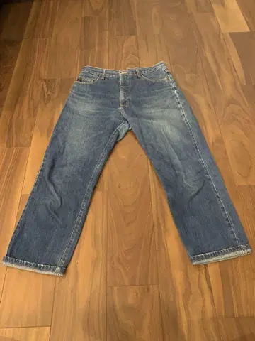 90's GUESS Jeans Workwear 블루 데님 스트레이트