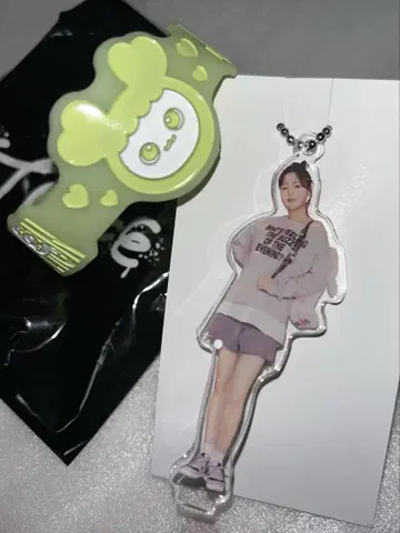 정연 러버 밴드 아크릴 키링 세트