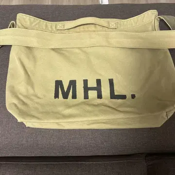 MHL. 카키 토트백