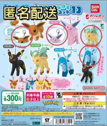 4개 세트 포켓몬스터 집어 연결 마스코트 13
