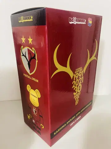베어브릭 BE@RBRICK 가시마 앤틀러스 30th 베어브릭