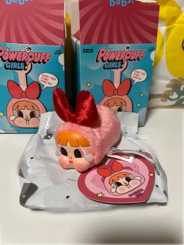 팝 마트 CRYBABY 파워 퍼프 걸스 블라썸