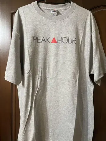 PEAK HOUR 그레이 티셔츠 2XL